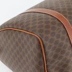 Celine Vintage Macadam Boston bag Canvas and Leather - image 16