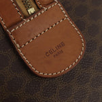 Celine Vintage Duffle Bag Macadam Coated Canvas Medium - image 6