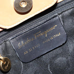 Salvatore Ferragamo Gancini Shoulder Bag Leather - image 6