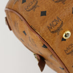 MCM Visetos logogramme Handbag Canvas and Leather - image 9
