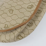 Christian Dior Vintage Honeycomb Shoulder Bag Canvas - image 11
