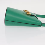 Salvatore Ferragamo Gancini handbag Leather - image 3