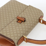 Celine Vintage Macadam Handbag Canvas and Leather - image 14