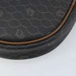 Christian Dior Vintage Honeycomb Shoulder Bag Canvas and Leather - image 11