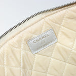 Chanel O Case Clutch Quilted Perforated Lambskin Medium - image 6