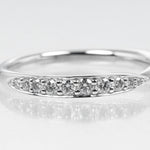 Tiffany & Co. Harmony Band Ring Platinum and Diamonds - image 5