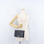 Christian Dior Vintage Chain Flap Shoulder Bag Leather - image 12