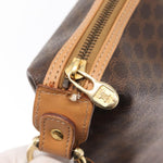 Celine Vintage Macadam Shoulder Bag Canvas and Leather - image 12