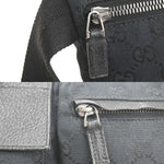 Gucci Vintage Double Belt Bag GG Canvas with Leather Small - image 10