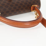 Celine Vintage Convertible Top Handle Bag Macadam Coated Canvas Medium - image 20