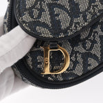 Christian Dior Saddle Zip Pouch Diorissimo Canvas - image 12