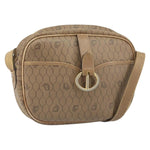 Christian Dior Vintage Honeycomb Shoulder Bag Canvas and Leather - image 18