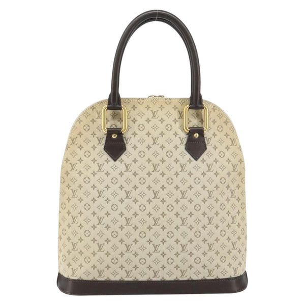 Louis Vuitton Alma Handbag Mini Lin Monogram