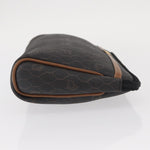 Christian Dior Vintage Honeycomb Zip Pouch Coated Canvas Medium - image 3