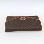 Celine Circle Logo Macadam Pouch Canvas and Leather - image 14