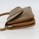 Celine Vintage Macadam Shoulder Bag Canvas and Leather - image 3