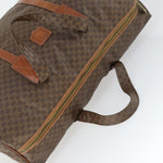 Celine Vintage Macadam Boston bag Canvas and Leather - image 15