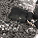 Chanel Waterfall Backpack Sequins with Leather Mini - image 11