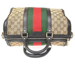 Gucci Vintage Web Boston Bag GG Canvas Medium - image 8