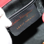 Salvatore Ferragamo Gancini Flap Drawstring Backpack Suede - image 6