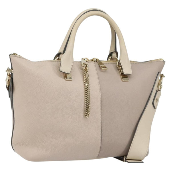 Chloe Bicolor Baylee Satchel Leather Medium - image 1