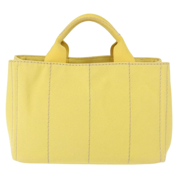 Prada Canapa Convertible Tote Canvas Small