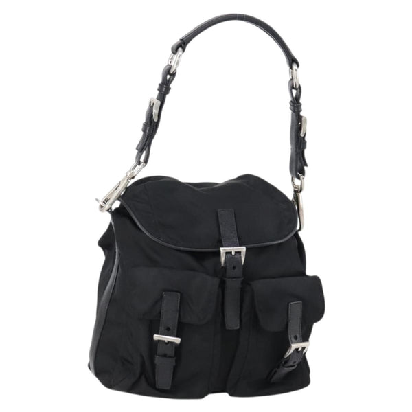 Prada Double Pocket Shoulder Bag Tessuto - image 1