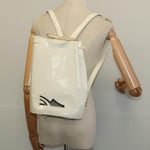 Salvatore Ferragamo Vintage Gancini Backpack Patent Leather - image 12
