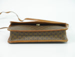 Celine Vintage Macadam Shoulder Bag Canvas and Leather - image 11