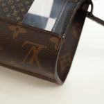Louis Vuitton Standing Pouch Monogram Chess Coated Canvas and PVC - image 9