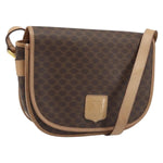 Celine Vintage Macadam Shoulder Bag Canvas and Leather - image 17