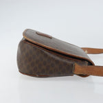 Celine Vintage Macadam Shoulder Bag Canvas and Leather - image 3