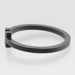 Tiffany & Co. T Square Bracelet Black Coated Steel - image 6