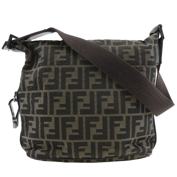 Fendi Logo Zucca Shoulder Bag Zucca - image 1