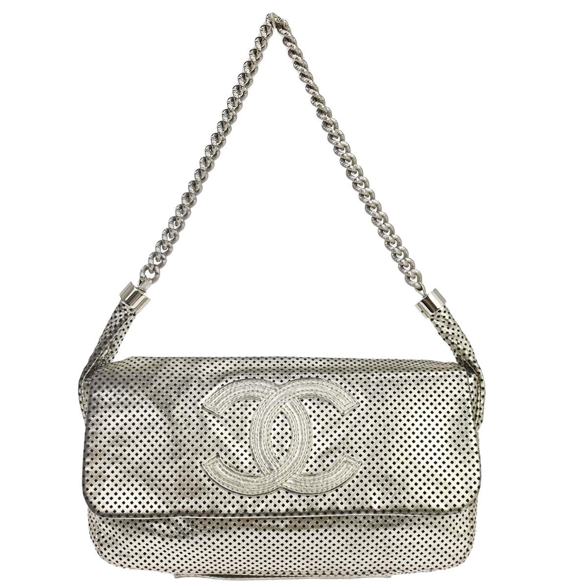 Chanel Chain Flap Bag Quilted Leather - image 1