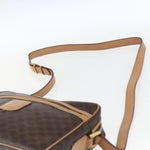 Celine Vintage Macadam Shoulder Bag Canvas and Leather - image 17