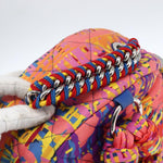 Chanel CC Pocket Backpack Quilted Printed Foulard Medium - image 8