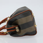 Fendi Vintage Pequin Convertible Boston Bag Coated Canvas Small - image 4