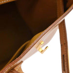 Hermes HAC Birkin Bag Brown Vache Natural with Gold Hardware 32 - image 17