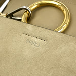 Chloe Faye Backpack Leather and Suede Mini - image 7
