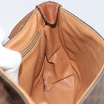 Celine Vintage Macadam Shoulder Bag Canvas and Leather - image 20