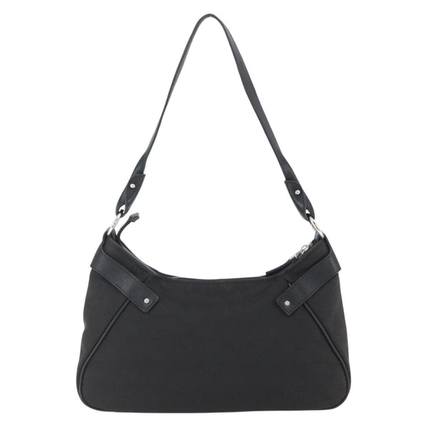 Salvatore Ferragamo Gancini Shoulder Bag Canvas