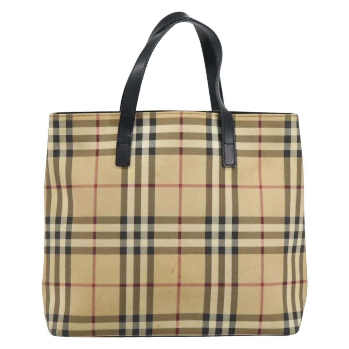 Burberry Nova Check Tote canvas check pattern Small - image 1