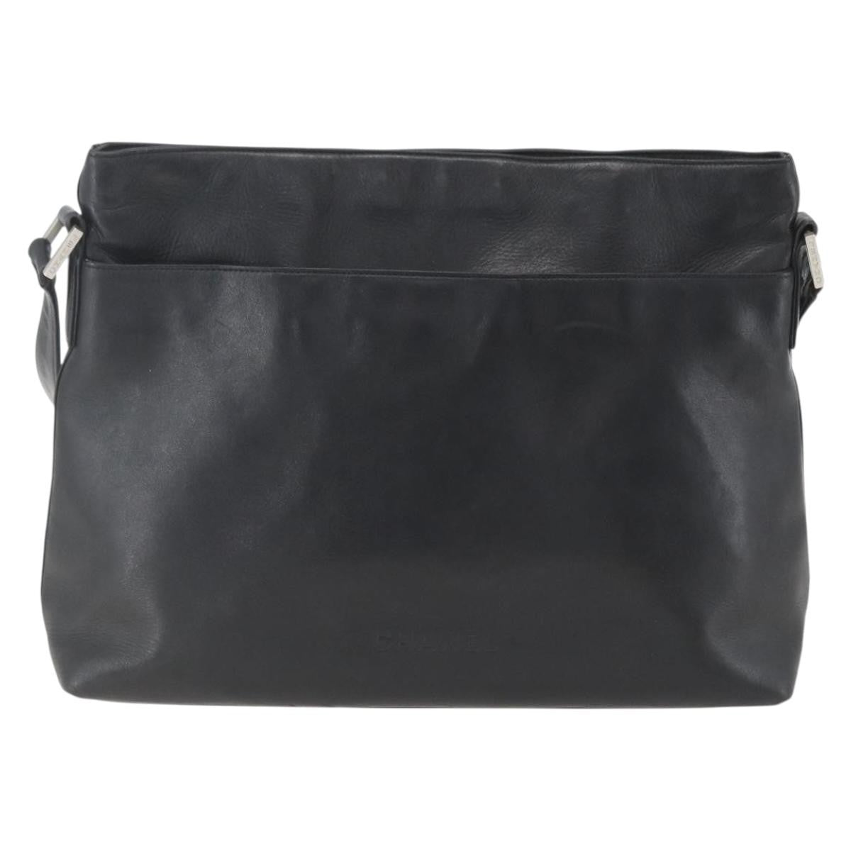 Chanel Vintage Shoulder Bag Leather - image 1
