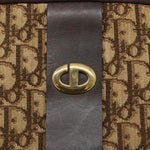 Christian Dior Vintage Trotter Shoulder Bag Canvas - image 12