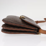 Celine Vintage Macadam Shoulder Bag Canvas Medium - image 3
