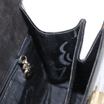 Salvatore Ferragamo Gancini Convertible Top Handle Bag Patent Leather - image 20