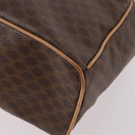 Celine Vintage Drawstring Flap Backpack Macadam Coated Canvas - image 10