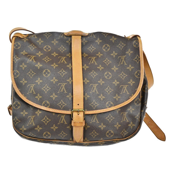 Louis Vuitton Saumur Handbag Monogram Canvas 30 - image 1