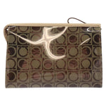 Salvatore Ferragamo Gancini Pouch Canvas - image 2